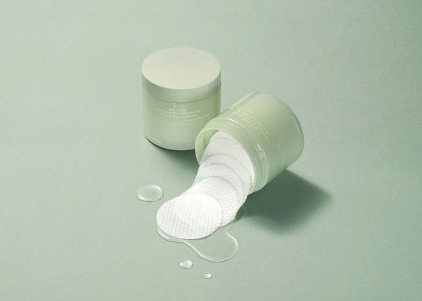 JIWOOGAE Heartleaf BHA Peeling Pad - Tonico Viso in Dischetti